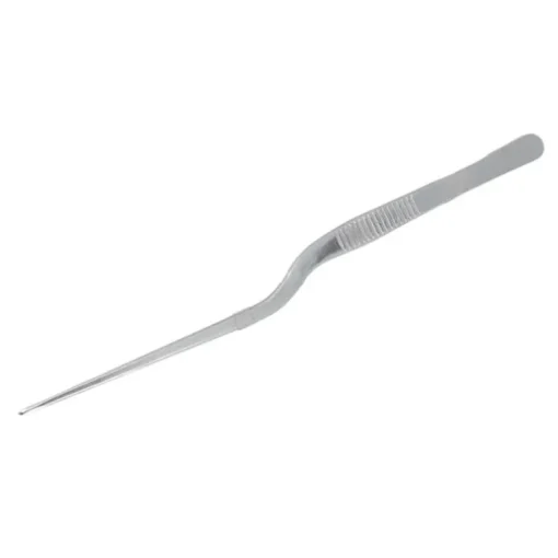 Pince à dresser courbée inox 20 cm