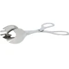 Pince à pâtisserie à dents inox 20 cm