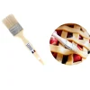 Pinceau plat soie manche plastique 50 mm