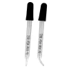 Pipettes graduées en verre (x2)