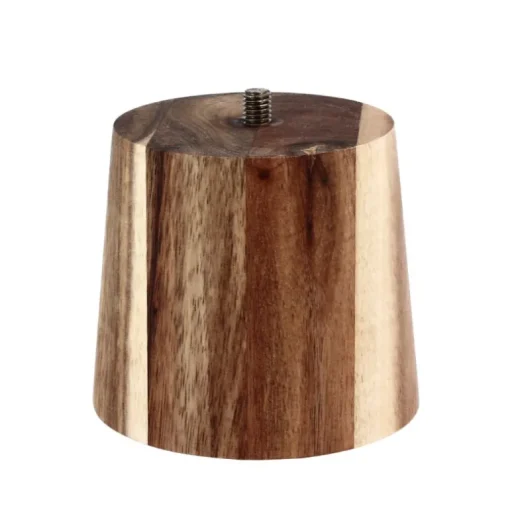 Plateau en bois H 10,5 cm Ø26 cm