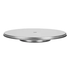 Plateau tournant inox 30x3,8 cm