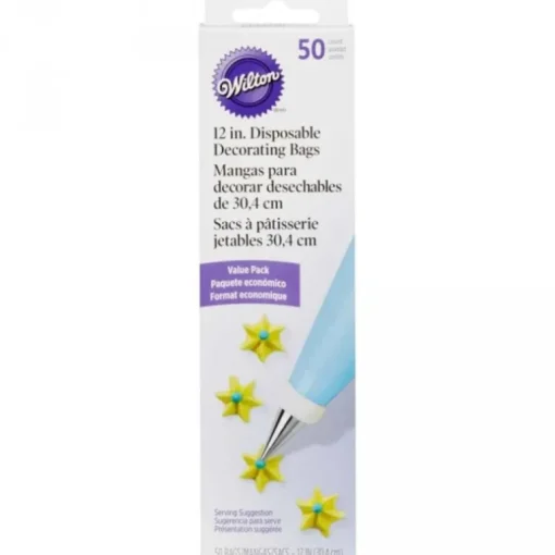 Poche à douille Wilton 30 cm (x50)