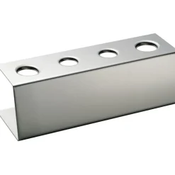 Porte-cornets à glace inox 2 trous 31 mm et 2 trous 26 mm