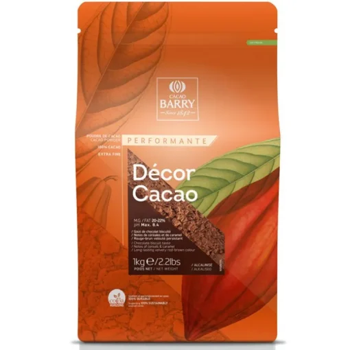Poudre de cacao Décor Cacao Performante Barry 1 kg