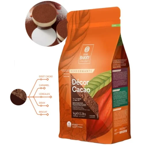 Poudre de cacao Décor Cacao Performante Barry 1 kg