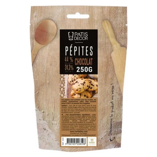 Pépites de chocolat noir Barry 250 g