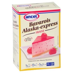 Préparation bavarois fraise Alaska Express 1 kg