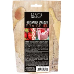 Préparation bavarois Fraise