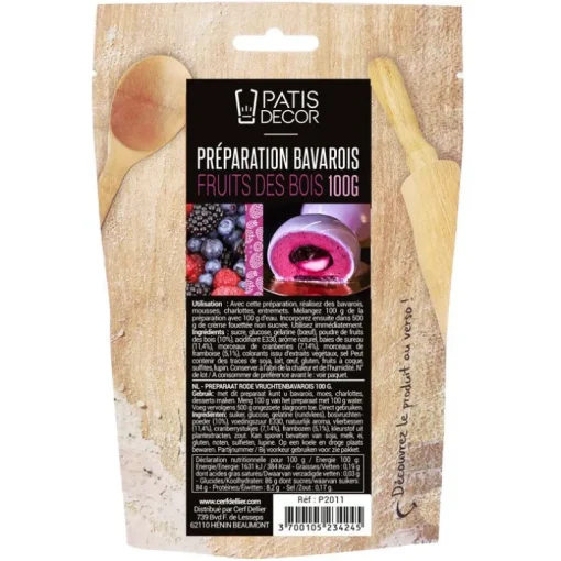 Préparation bavarois Fruits des Bois