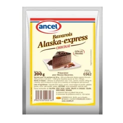 Préparation mousse bavaroise chocolat Alaska 200 g