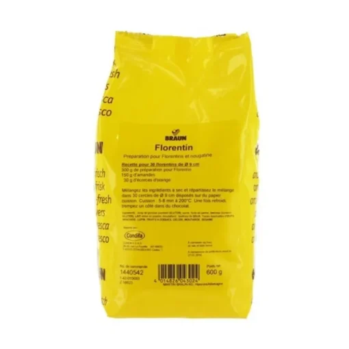 Préparation nougatine florentins 600 g