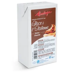 Préparation UHT pour glace à l'italienne - saveur chocolat - 1,1 kg