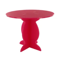 Présentoir Guéridon Fuchsia Ø 21 cm H 16 cm