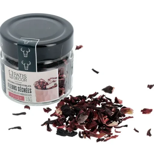 Pétales d'hibiscus rouges séchées 15 g