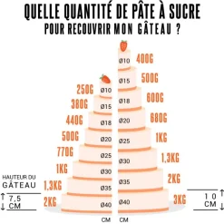 Pâte à sucre Bleu Atlantique Renshaw 250 g
