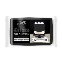 Pâte à sucre noire 250 g
