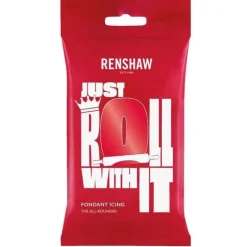 Pâte à sucre Rouge Coquelicot Renshaw 250 g