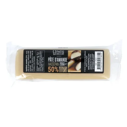 Pâte d'amande neutre 50% 235 g