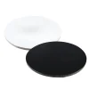 Ronds blancs et noirs Ø 26 cm (x5)