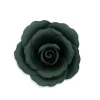 Rose noire en pastillage 9 cm