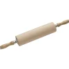 Rouleau à pâte avec poignées en hêtre diamêtre 8 cm 30 cm