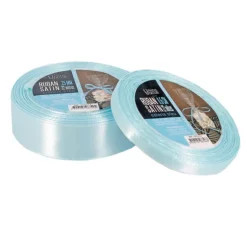 Ruban bleu satin (22 m)