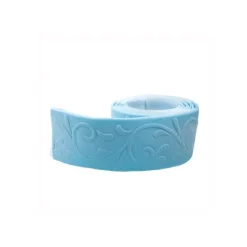 Ruban pâte à sucre bleu arabesques (1,25 m)
