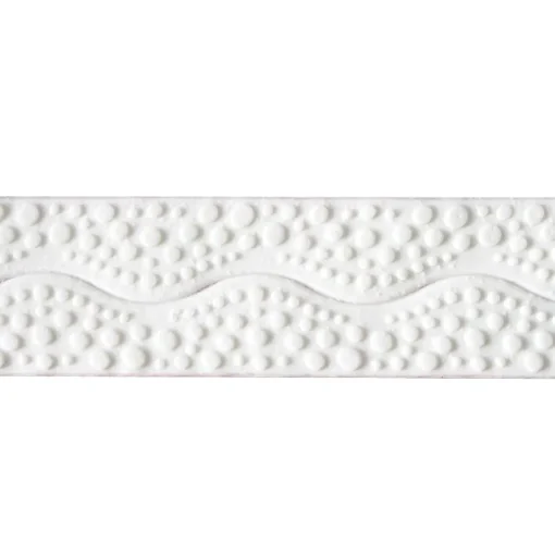 Ruban pâte à sucre bulles h 3 cm (2,5 m)