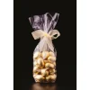 Sachets polypropylène 12 x 26cm fond carton + liens (x10)