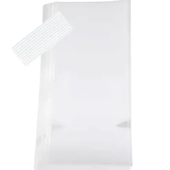 Sachets transparents avec liens - 18 x 30 cm (x10)