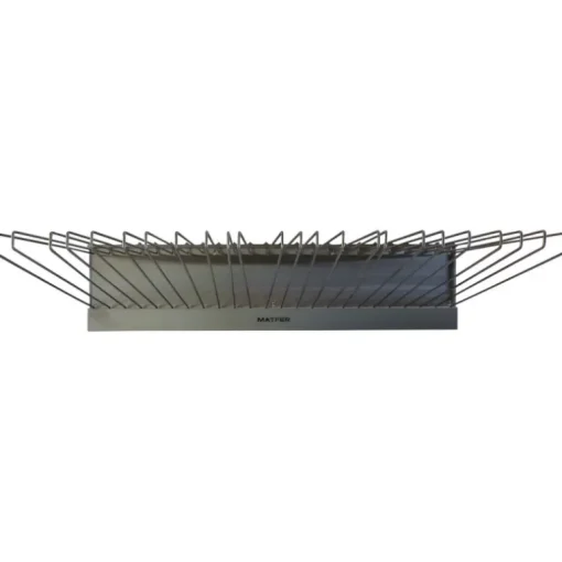 Séchoir inox mural pour toiles à couches 24 barres 1,5 m