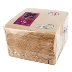 50 Serviettes de table biodégradables