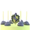 Set de 7 bougies d'anniversaire Poufsouffle Harry Potter