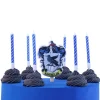 Set de 7 bougies d'anniversaire Serdaigle Harry Potter