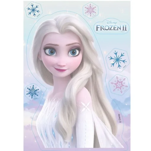 Silhouettes en azyme Reine des Neiges