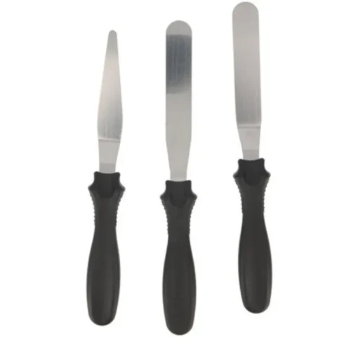 3 spatules de précision assorties