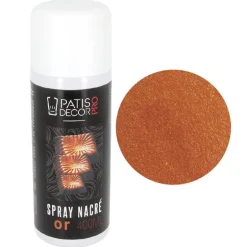 Spray colorant effet nacré Doré 400 ml