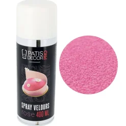 Spray effet velours Rose 400 ml