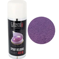 Spray effet velours Violet 400 ml