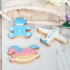 Stylo pâtissier bleu goût chocolat