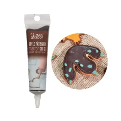 Stylo pâtissier marron goût chocolat