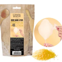 Sucre barbe à papa Citron 400g