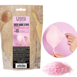 Sucre barbe à papa Vanille 400 g