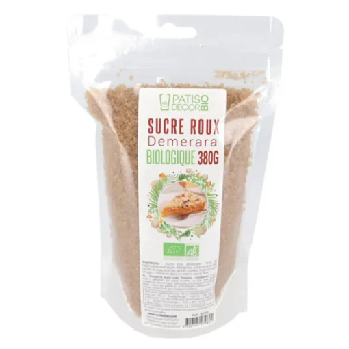 Sucre roux Demerara Bio 380 g