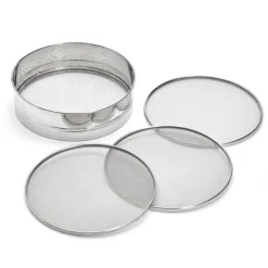 Tamis inox à mailles interchangeables Ø 21 cm
