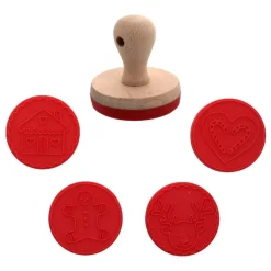 Tampon à biscuit bois Alsace