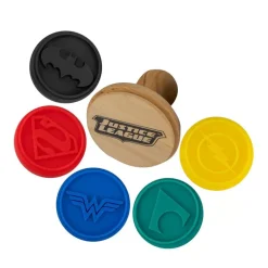 Tampons à biscuit silicone Justice League