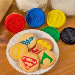 Tampons à biscuit silicone Justice League