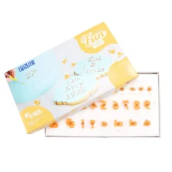 Tampons embosseurs chiffres Fun Fonts PME (x31)